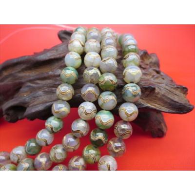 043　天珠４点セット！線珠　蓮花　黄龍眼　日月星　dzibeads！ 生年月日で作る！あなただけの天珠チャーム | nagomin