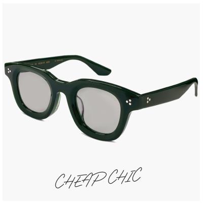 【新品】 CHEAP CHIC サングラス cc5029 gn メンズ レディース ユニセックス モデル ブランド 個性的 おしゃれ かわいい ウェリントン 型 太 フレーム グリーン uvカット スモーク レンズ チープシック CHEAP CHIC サングラス cc5029-gn メンズ レディース ユニセックス