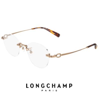 【新品】 レディース ロンシャン メガネ lo2541lbj n 040 49mm longchamp 眼鏡 かわいい おしゃれ 軽量 チタン フレーム ツーポイント リムレス 枠なし フレームレス ふちなし 丸メガネ シルバー カラー ダミーレンズ発送 サングラスドッグ Yahoo!店 - LONGCHAMP ( ロンシャン )｜Yahoo