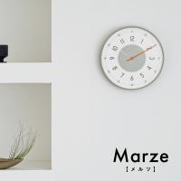 Marze メルツ ウォールクロック 掛け時計 シンプル アナログ 無音 静か 寝室 リビング ギフト 時計 | ひだまり雑貨店サニースタイル