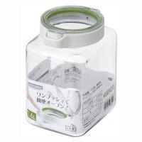 保存容器 キーポット1．6 ホワイトグリーン (M) | サニーフォーレスト