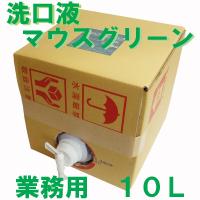 マウスウォッシュ 業務用 口腔化粧品 マウスグリーン洗口液 10Ｌ (K) | サニーフォーレスト