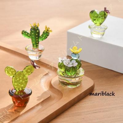 サボテン ガラスオブジェ（インテリア雑貨） | 家具、インテリア の