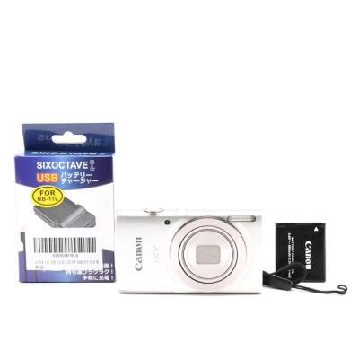 美品＞ Canon コンパクトデジタルカメラ IXY 180 シルバー 光学8倍
