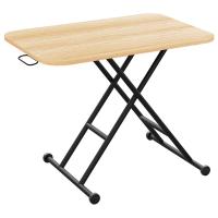 昇降式 テーブル 高さ調整 折りたたみ 小さ目 センターテーブル 90 60