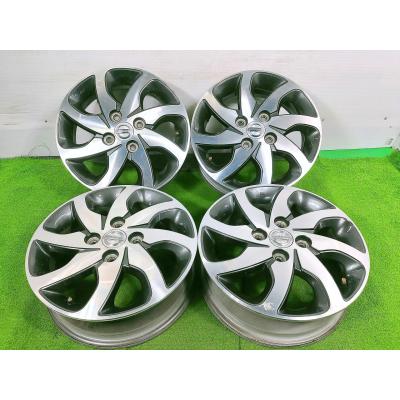 GW限定値下げ中！日産オプション 15インチアルミホイール4本セット送料込み！ GW限定値下げ中！日産オプション 15インチアルミホイール4本