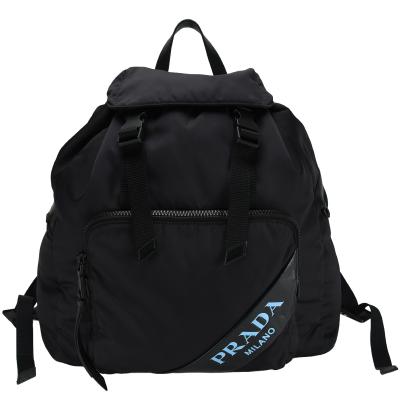美品 PRADA プラダ リュック バッグパック デイパック ナイロン ブラック PRADA - PRADA プラダ ナイロン バックパック ブラック メンズ