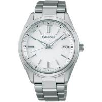 セイコー セレクション The Standard 腕時計 ソーラー電波 ルミブライト 耐磁 メンズ シルバー SBTM317 ギフト お祝い 誕生日 記念日 | サンショップささき