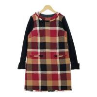 ブルーレーベルクレストブリッジ 半袖ニット ドッキング 切り替え ...