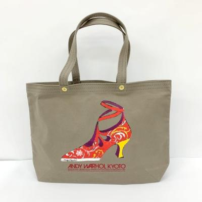 【未使用】一澤信三郎帆布トートバッグ　アンディ・ウォーホール 激レア! 一澤帆布 × アンディ ウォーホル展 コラボ 大型 トート