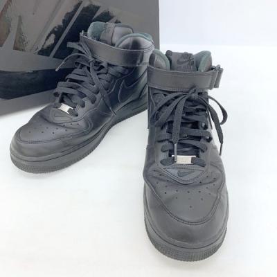 Nike By You Air Force 1 ハイカット ブラック/レッド Nike Air Force 1 赤/白/黒 ハイカット - メルカリ