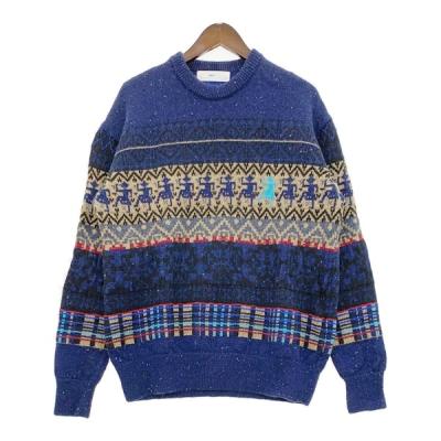 【美品】TOGA VIRILIS ジャガードニット セーター サイズM toga virilis（メンズニット、セーター）｜トップス | ファッション の