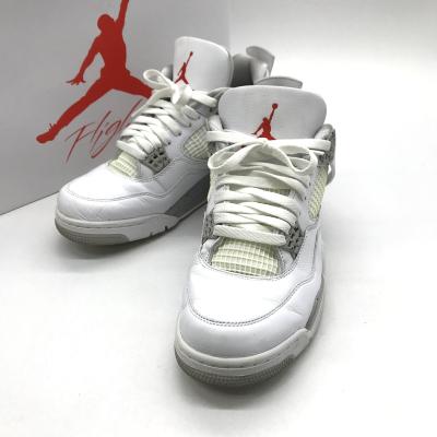Nike Air Jordan 10.5 ホワイト/レッド　28.5センチ NIKE ナイキ ×OFF-WHITE THE 10 AIR JORDAN 1 オフホワイト