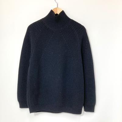 【人気】BATONER バトナー KNIT NAVY ニットセーター batoner バトナー（メンズニット、セーター）｜トップス