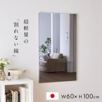 日本製 軽量 割れないミラー 割れない鏡 姿見 全身鏡 壁掛け ウォールミラー アルミフレーム リフェクスミラー バリエ ダブル W60xH100 5色対応 | 家具通販のスーパーカグ
