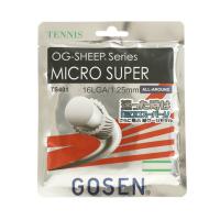 ゴーセン（GOSEN）（メンズ、レディース、キッズ）硬式テニスストリング OG-SHEEP Series ミクロスーパー16L W TS401W | SuperSportsXEBIO Yahoo!店