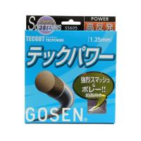 ゴーセン（GOSEN）（メンズ、レディース、キッズ）ソフトテニスストリング テックガト テックパワー NA SS605NA | SuperSportsXEBIO Yahoo!店