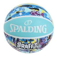 スポルディング（SPALDING）（メンズ）バスケットボール グラフィティ ブルー 7号球 84-373Z | SuperSportsXEBIO Yahoo!店