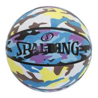 スポルディング（SPALDING）（メンズ）バスケットボール 7号球 マルチカモ ブルー×ブラウン 84-500J 屋外 室外 | SuperSportsXEBIO Yahoo!店