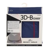 ボディワイルド（BODY WILD）（メンズ）3D-BOXER ボクサーブリーフ サイドライン BWS852J NVY | SuperSportsXEBIO Yahoo!店