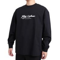 ラスティ（RUSTY）（メンズ）バックロゴ 長袖Tシャツ 932074BLK | SuperSportsXEBIO Yahoo!店