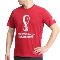 アディダス（adidas）（メンズ）サッカーウェア FIFAワールドカップ2022グラフィック半袖Tシャツ TK911-HD6366 | SuperSportsXEBIO Yahoo!店