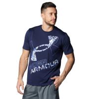 アンダーアーマー（UNDER ARMOUR）（メンズ）半袖Tシャツ メンズ テック  エクストララージロゴ 1378362 410 | SuperSportsXEBIO Yahoo!店