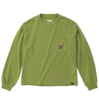 マーモット（Marmot）（レディース）ロンT カモシカ ウール 長袖Tシャツ TOWSJB52YY AKB グリーン 四角友里コラボ | SuperSportsXEBIO Yahoo!店