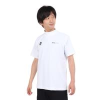 デサント（DESCENTE）（メンズ）半袖Tシャツ メンズ 白 鹿の子モックネック UVカット DX-C2500XB WH | SuperSportsXEBIO Yahoo!店