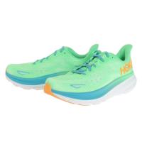 ホカ（HOKA）（メンズ）ランニングシューズ クリフトン9 ワイド ライトグリーン ワイド 1132210-ZLGL ジョギング トレーニング 軽量 クッション性 | SuperSportsXEBIO Yahoo!店