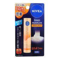 花王（Kao）（レディース）ニベア ディープモイスチャー リップ メルティタイプ はちみつの香り 2.2g | SuperSportsXEBIO Yahoo!店