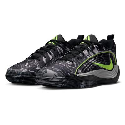 美品 Nike バスケットシューズ バッシュ ヤニス ブラック/グリーン23.0
