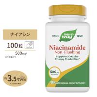 ネイチャーズウェイ ナイアシンアミド 500mg 100粒 カプセル Nature's Way Niacinamide ノンフラッシング 美容 健康 ビタミンB-3 | 米国サプリのNatural Harmony