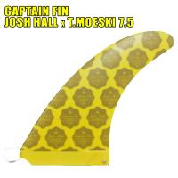 CAPTAIN FIN JOSH HALL x T.MOESKI 7.5 YELLOW ミッドレングス/シングルフィン/ボックスフィン/センターフィン[返品、交換不可] | サーフィンワールド