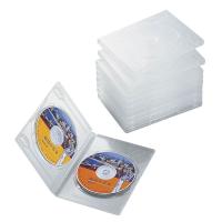 DVDトールケース 両面収納(10枚パック・クリア) / エレコム株式会社 | サプライズweb