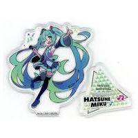 中古雑貨 初音ミク(くるみつ) 描き下ろしクリアスタンド 「タイトーくじ 初音ミク 39(ミク)の日 記念くじ | 駿河屋ヤフー店