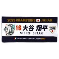 中古タオル・手ぬぐい 大谷翔平#16 侍ジャパン 2023WBC優勝記念 フェイスタオル 「2023 WORLD BASE | 駿河屋ヤフー店