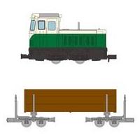 新品鉄道模型 HOゲージ 1/80 ナローゲージ80 猫山森林鉄道 S4型ディーゼル機関車(ツートンカラー)+ | 駿河屋ヤフー店