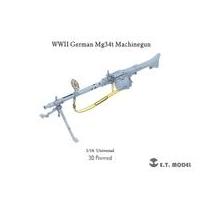 新品プラモデル 1/16 WWII ドイツ MG34T機関銃 車載型(3Dプリンター) ディティールアップパーツ [P16-002 | 駿河屋ヤフー店