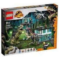新品おもちゃ LEGO ギガノトサウルスとテリジノサウルスの猛攻撃 「レゴ ジュラシックワールド」 76949 | 駿河屋ヤフー店
