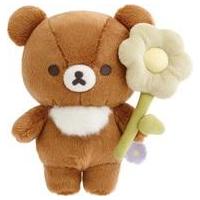 新品ぬいぐるみ チャイロイコグマ ぬいぐるみ BASIC RILAKKUMA Flower 「リラックマ」 | 駿河屋Yahoo!店