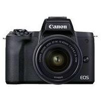新品カメラ Canon ミラーレス一眼 カメラ EOS Kiss M2 レンズキット(ブラック)[EOSKISSM2 BKLKIT] | 駿河屋ヤフー店