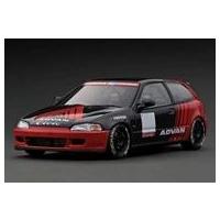 新品ミニカー 1/18 Honda CIVIC EG6(ブラック×レッド) [IG3046] | 駿河屋ヤフー店