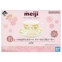 中古マグカップ・湯のみ meijiチェルシー(グリーン) ティーカップ＆ソーサー 「一番くじ meiji 〜My | 駿河屋ヤフー店