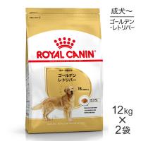 【12kg×2袋】ロイヤルカナン ゴールデンレトリバー 成犬・高齢犬用 (犬・ドッグ) [正規品] | スイートペットプラス