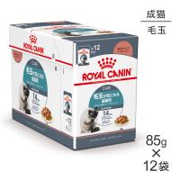 【85g×12袋】ロイヤルカナン FCN-WET ヘアボール ケア グレービー 毛玉が気になる成猫用 生後12ヵ月齢以上 パウチ (猫・キャット)[正規品] | スイートペットYahoo!店