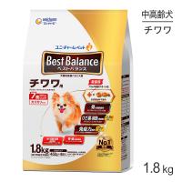 ユニ・チャーム ベストバランス カリカリ仕立て チワワ用 7歳以上用 1.8kg(犬・ドッグ) | スイートペットプラス