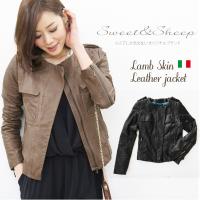 ノーカラー レザージャケット レディース レディースジャケット 通販 人気ランキング 価格 Com