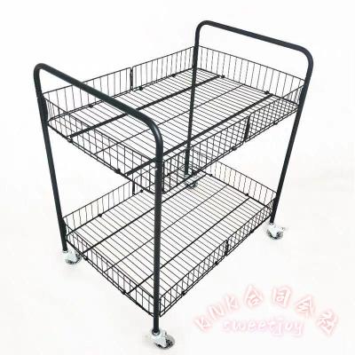 販売用 折りたたみ平台陳列ワゴン キャスター付き 業務用 販促用 Amazon.co.jp: Jiza 中折れワゴン 平台ワゴン 突き出し陳列ワゴン 店舗