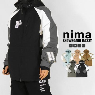 NIMA 【単品】耐水圧10,000mm スノーボードジャケット ニーマ NB1104